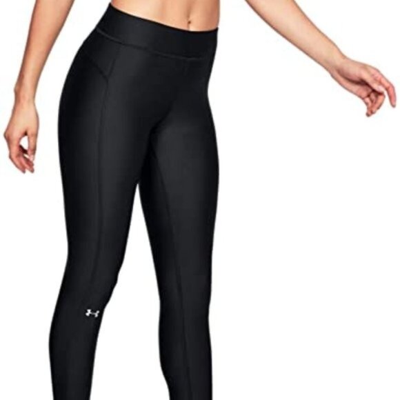 NWT Under Armour Compression Heat Leggings in Black Size Small - Picture 1 of 6